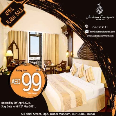 April flash sale arabian courtyard hotel & spa bur dubai April flash sale arabian courtyard hotel & spa bur dubai